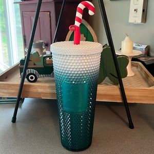 Disney Starbucks Christmas Tumbler NWT